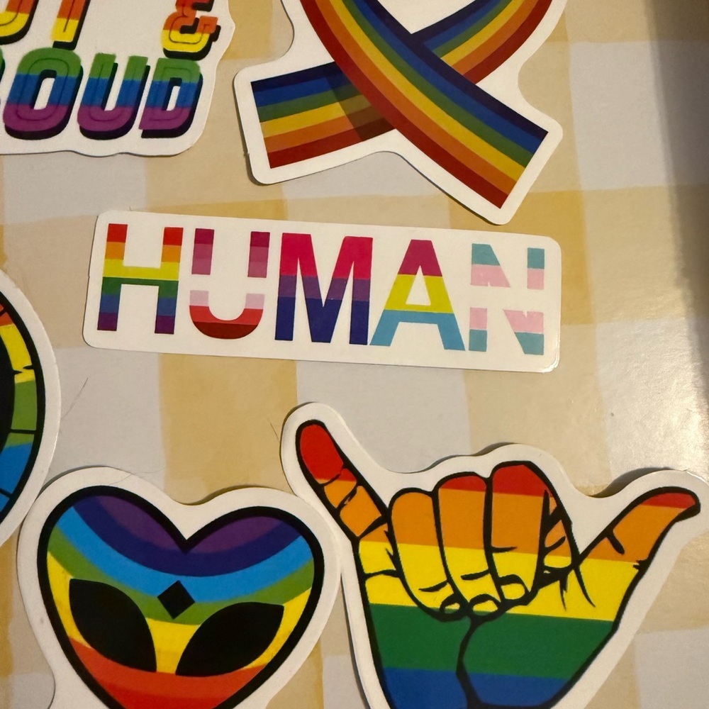 Rainbow Pride Sticker Set - Picture 3 of 14